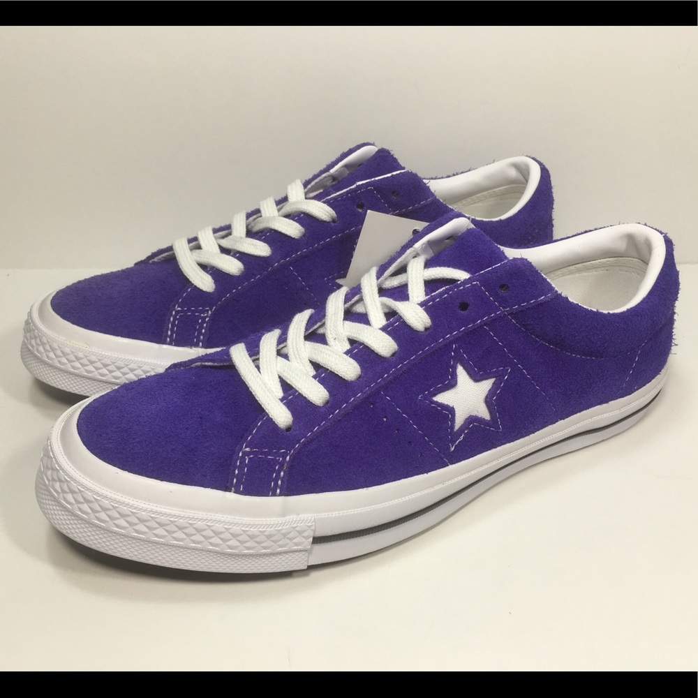 Converse One Star Ox Purple Sz 8 & 8.5